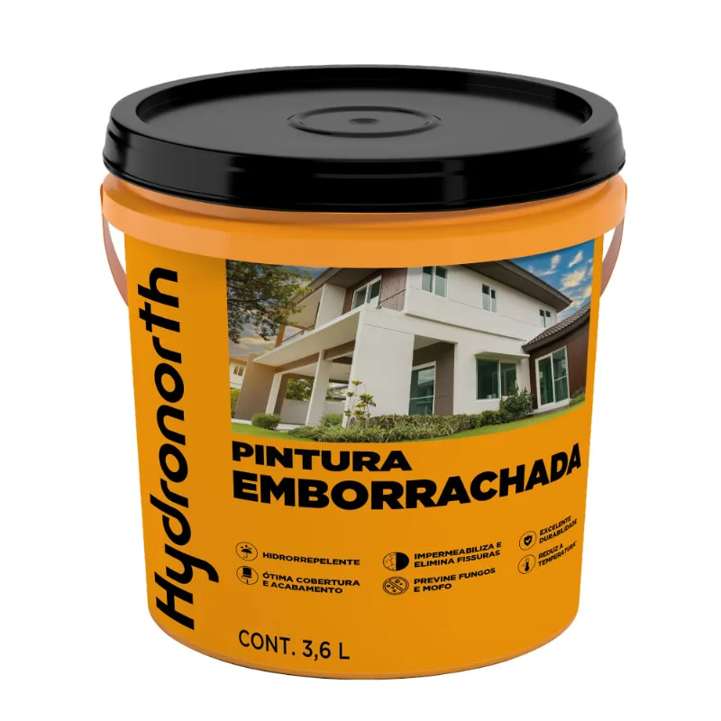 Pintura Emborrachada Palha 3,6 L Hydronorth
