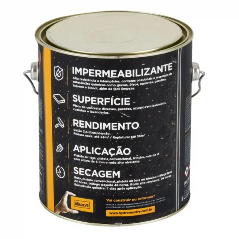 Resina Alta Perform. 203 Cinza 3.6l Hydronorth resina alta perfor 203 3.6l hydronorth cinza - 00095772