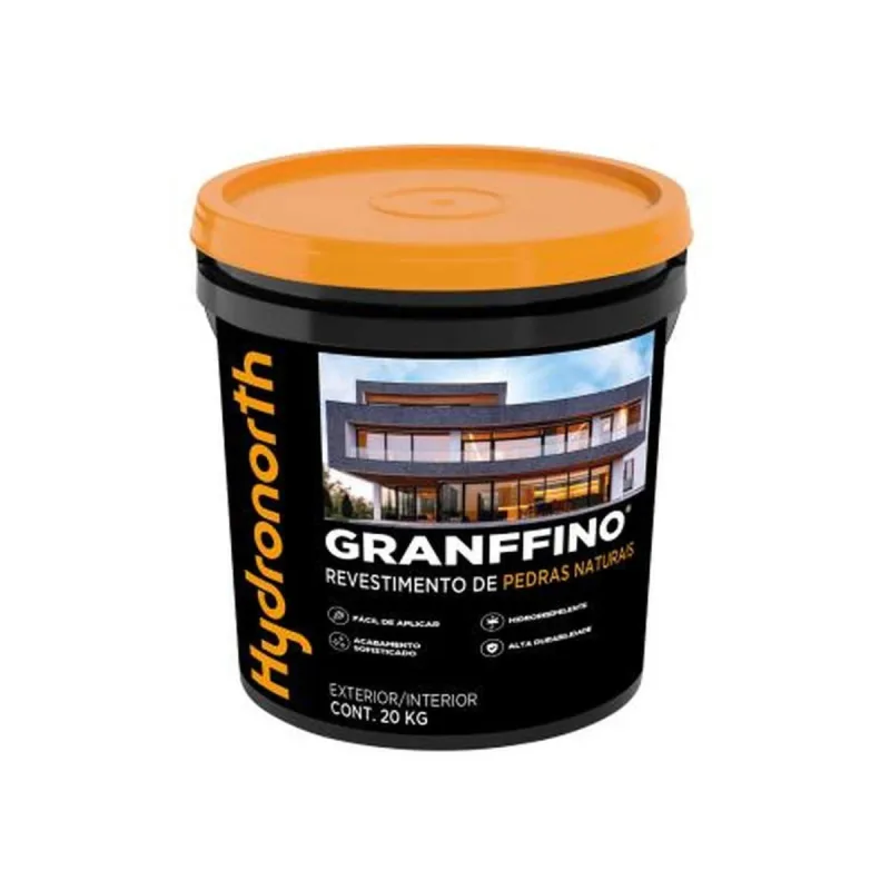 Pedras Naturais Grafite 20kg - Revestimento de Paredes e Pisos - Hydronorth - HYDRONORTH - Utilidades Domesticas