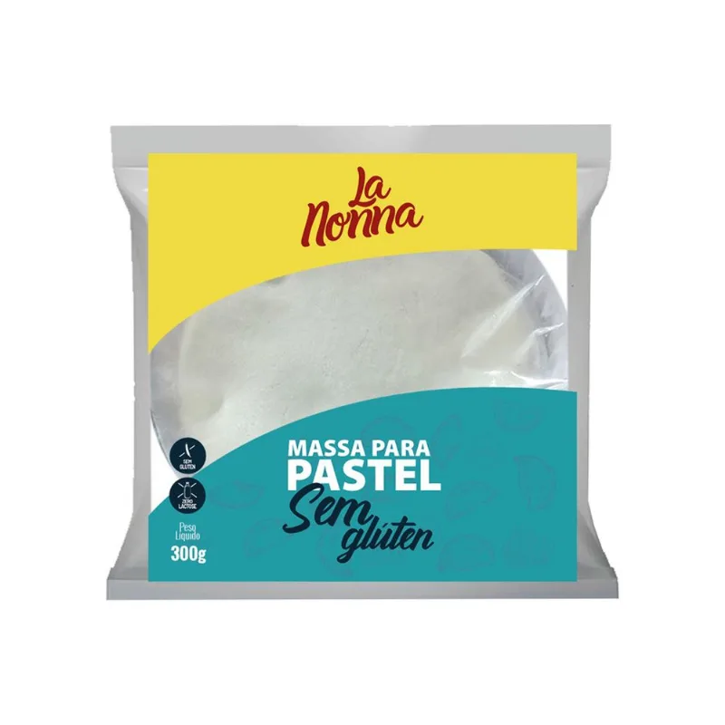 Massa Pastel La Nonna 300g S/Gluten