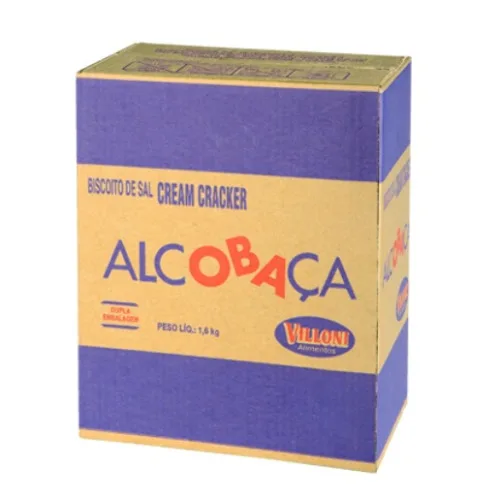 Bisc Alcobaca 1,6kg C Cracker - Mercearia