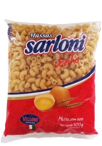 Macarrão Sarloni Joelho C/ovos - Mercearia