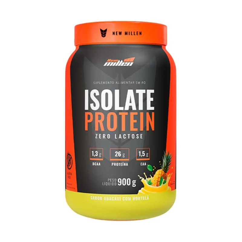 Isolate Protein New Millen Abacaxi Com Hortelã 900g (MP)