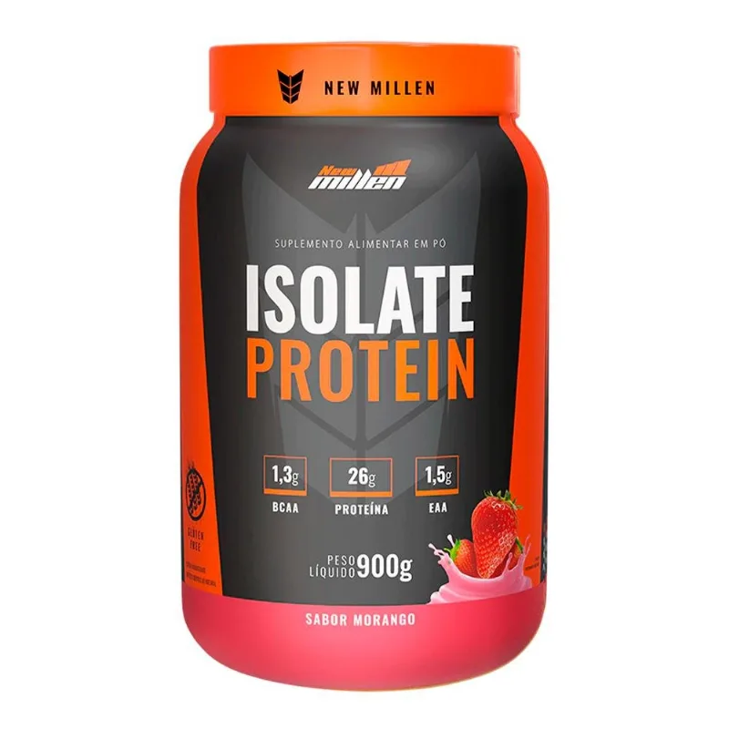 Isolate Protein New Millen Morango 900g (MP)