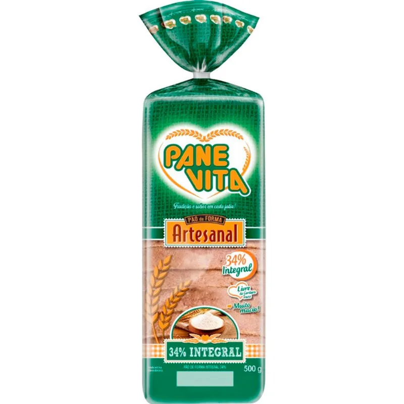 Pão Integral Panevita Artesanal 500g