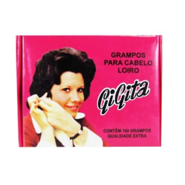 Grampo Gigita Loiro N°5 - London - Higiene E Beleza