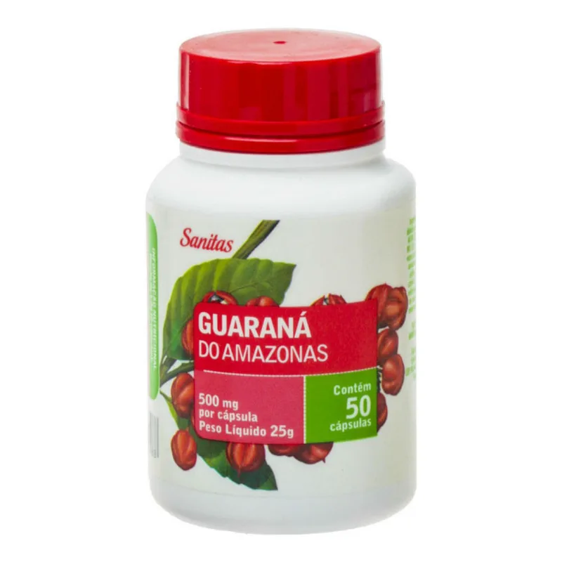 Guaraná Amazonas Lifar Sanitas - 50 Cápsulas