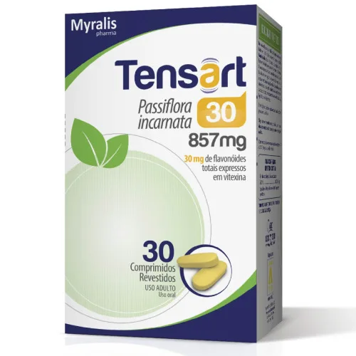 Tensart 857mg Caixa 30 Comp Rev - PHARMA - Farmácia