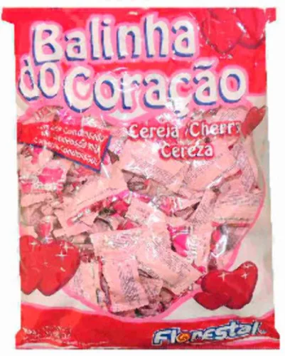 Bala Florestal Coracao Cereja - FLORESTAL - Mercearia