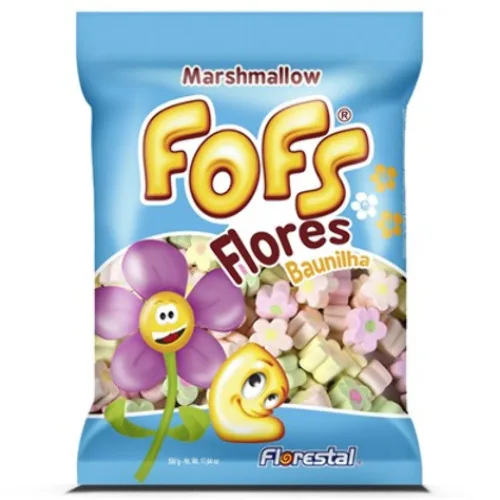 Marshmallow Fofs Flores Baunilha - FOFS