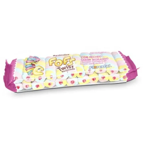Marshmallow Fofs Recheio Morango - FOFS - Mercearia