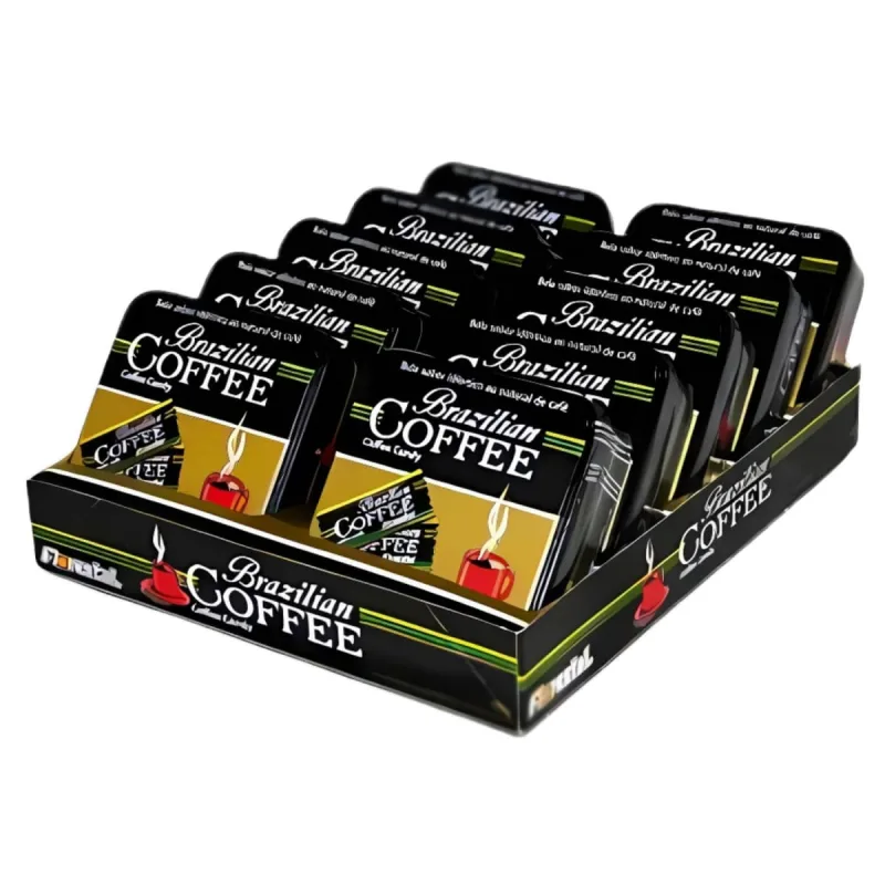 Bala Brazilian Coffee Lata 40g - Não Informado - Mercearia