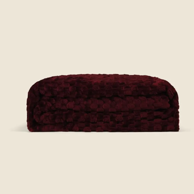 Cobertor Cozy Vermelho - A\CASA King / Vermelho
