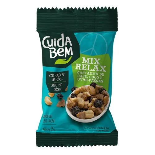 Mix Relax 25g Cuida Bem Alimentos - RELAX