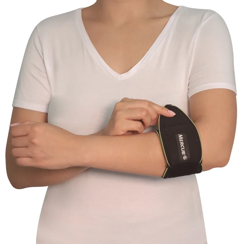 Munhequeira/Cotoveleira para Tennis Elbow P/M Preta