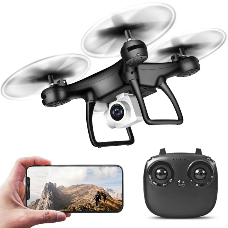 Drone 8s Com Câmera De 1080p - Long Endurance Black