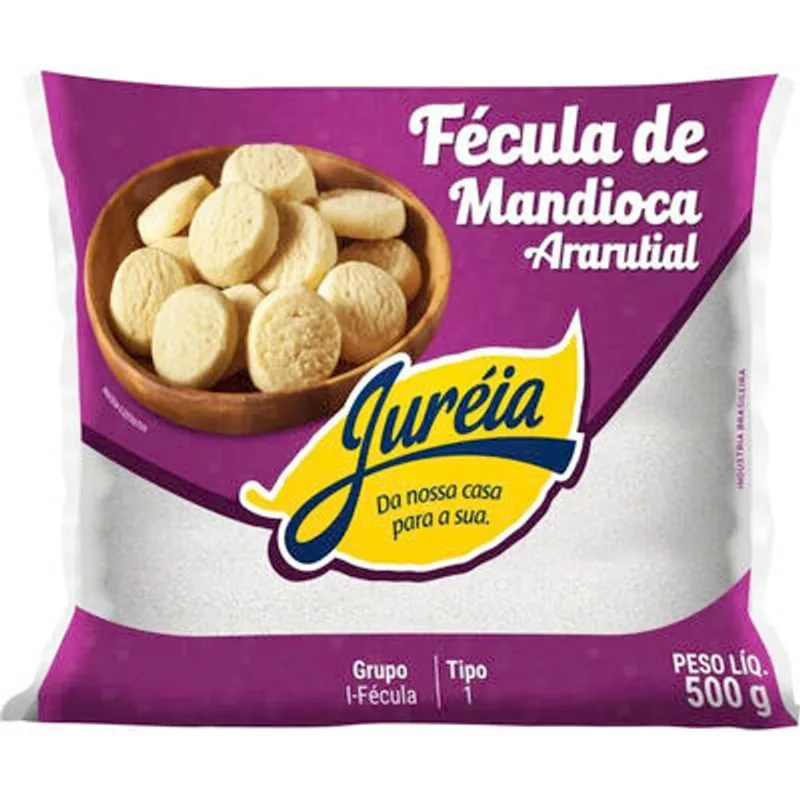 Fécula de Mandioca Juréia Ararutial 500g