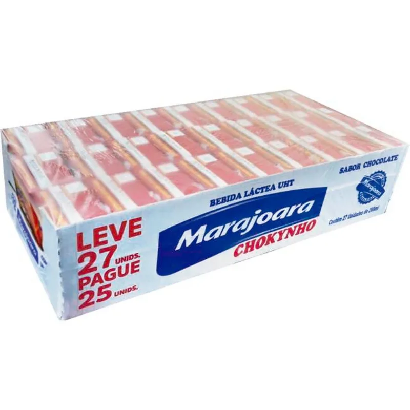 Bebida Láctea Marajoara Chocolate 27x200ml