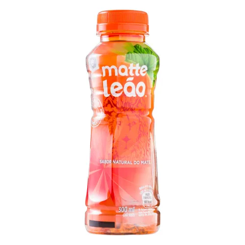Chá Mate Natural Matte Leão Garrafa 300ml - LEAO - Bebidas