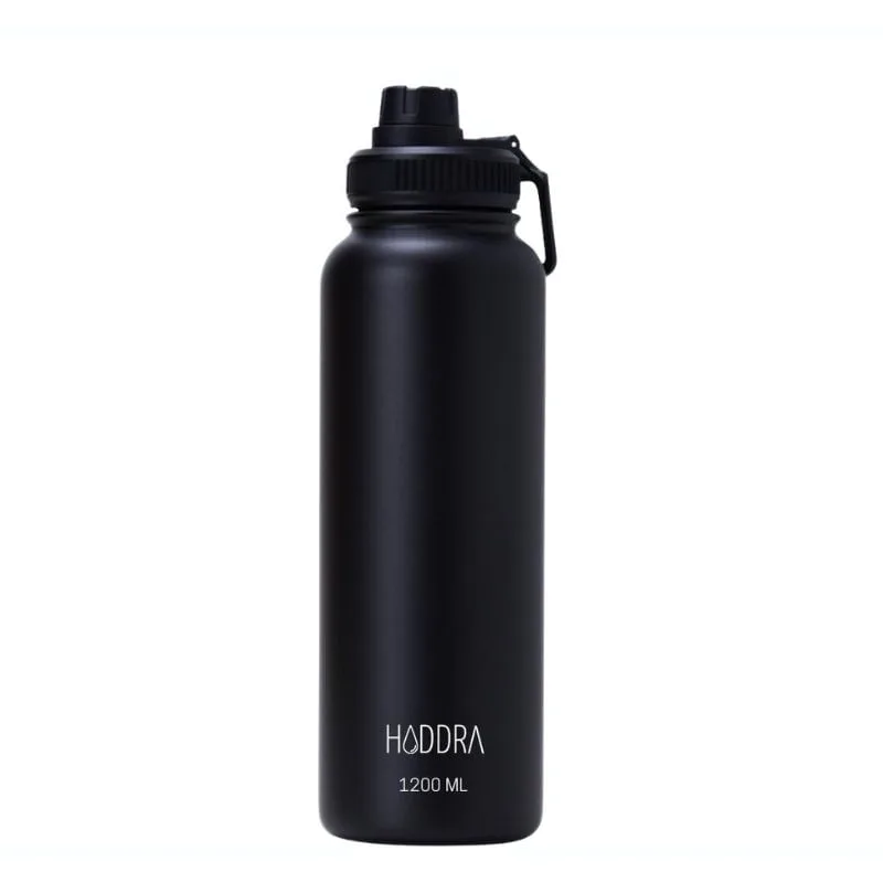 Garrafa Térmica H200 Inox com Infusor Preta 1200ml Hiddra - Hiddra - Bem-estar