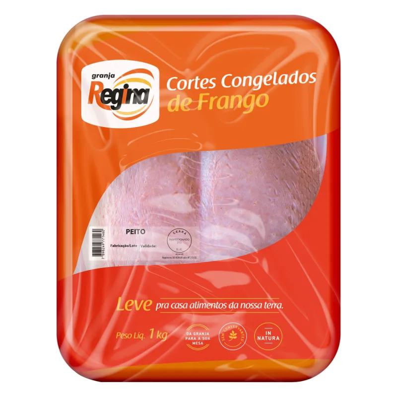 Peito de Frango Granja Regina Congelado 1Kg - Regina - Carnes E Aves