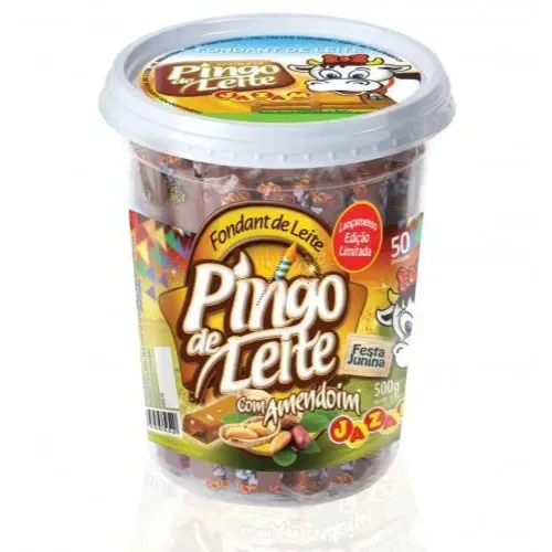 Pingo De Leite Jazam C/amendoim - AMENDOIM - Mercearia