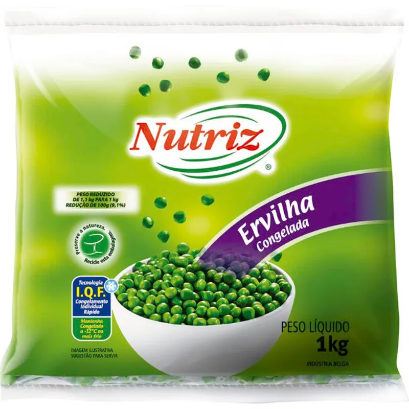 Ervilha Nutriz Congelada 1kg