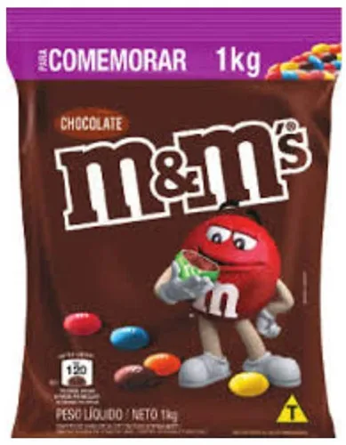 Mm Chocolate Ao Leite 1 Kg - M&MS - Mercearia