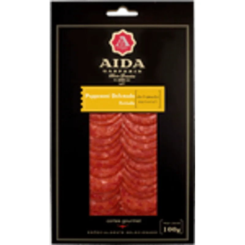 Pepperoni Aida 100g Defumado Fatiado