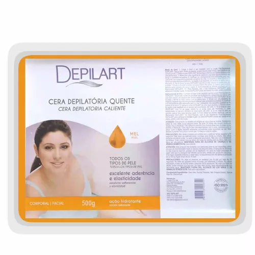 Cera Quente Depilart Mel Pote - DEPILART - Perfumaria