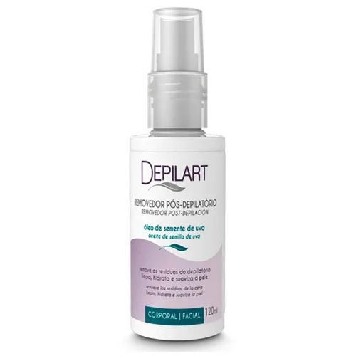 Removedor Depilart Oleo De Uva - DEPILART - Higiene E Beleza