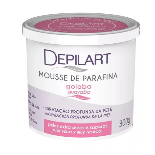 Depilart Mousse Parafina 300g Extrato De Goiaba - DEPILART