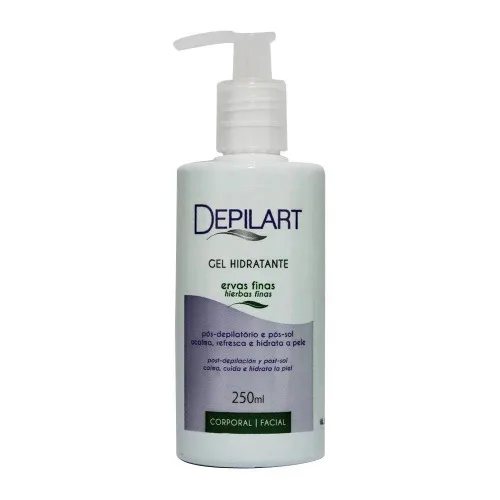 Depilart Gel Pos Depilacao 250g Ervas Finas - DEPILART