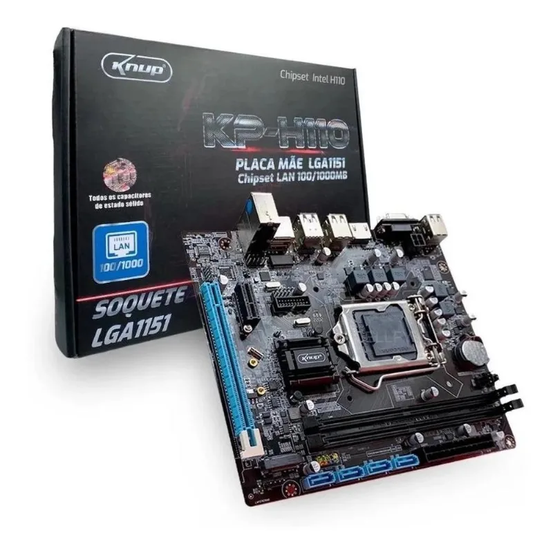 Placa Mãe 6 E 7 Geração Socket 1151 M.2 Intel I3 / I5 / I7