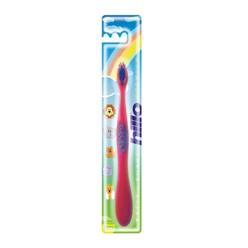 Escova Dental Hillo Premium Infantil Macia Suave - SUAVE - Higiene E Beleza