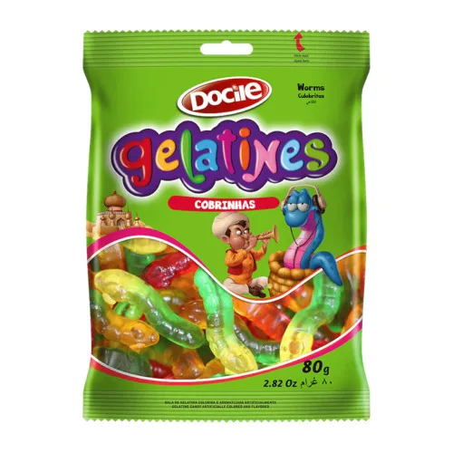 Bala Doci Gummies Cobrinha - Mercearia