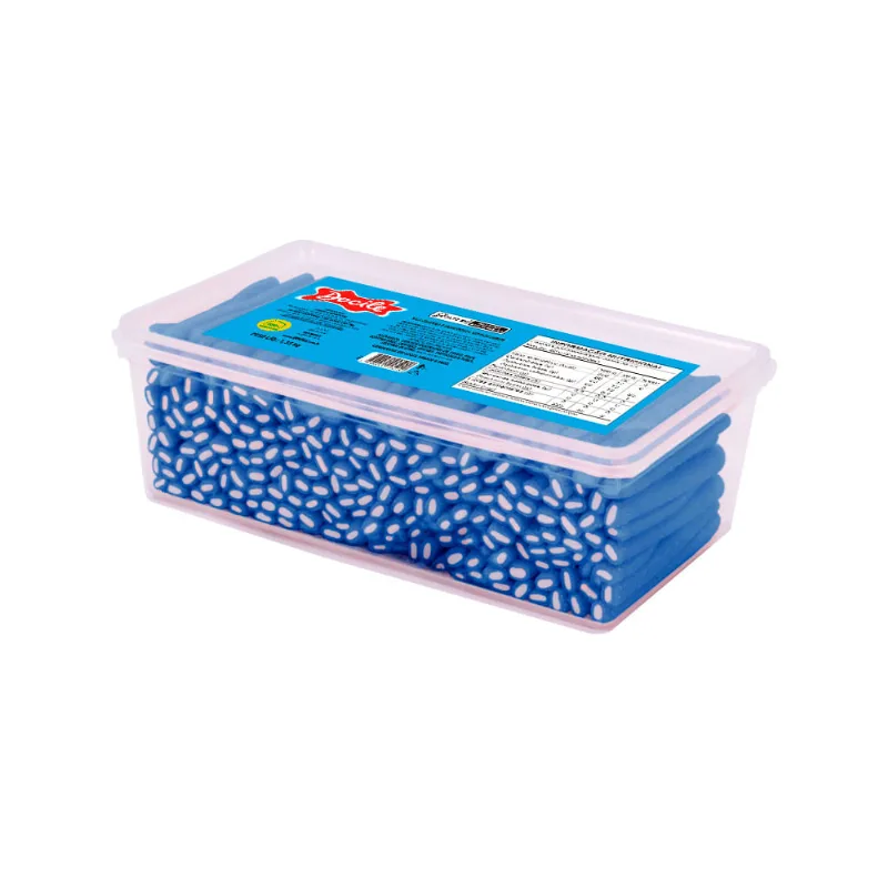 Canudinho Azul Mirtilo Cítrico 1,35kg - Docile