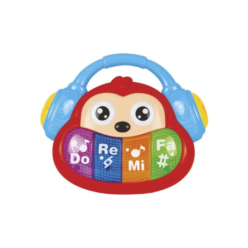 Teclado Musical Macaco Vermelho Fbb-875v - Fenix