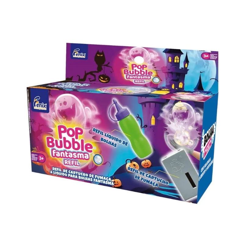 Pop Bubble Fantasma - Refil de Bolhas de Fumaça - Fenix