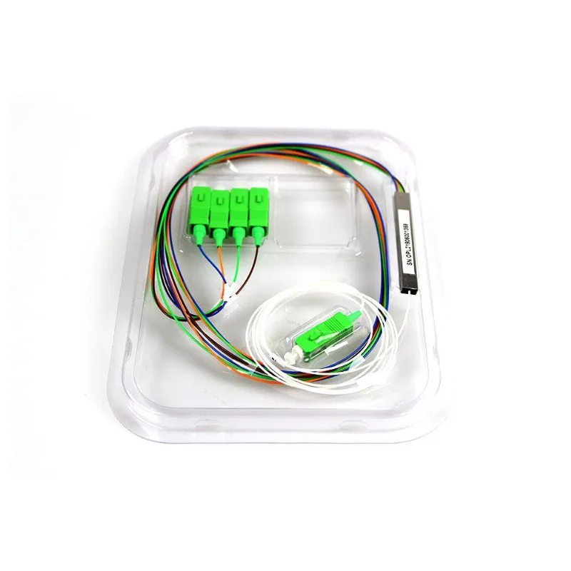 Cabo Optico Splitter Evus Opf-plc1x4-sc-apc Plc 1x4 1m... - Evus - Casa E Construção