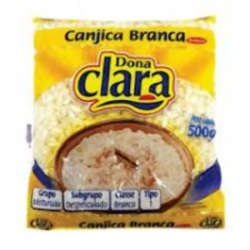 MILHO PARA MUGUNZA DONA CLARA 500G BRANCO - 3 CORACOES