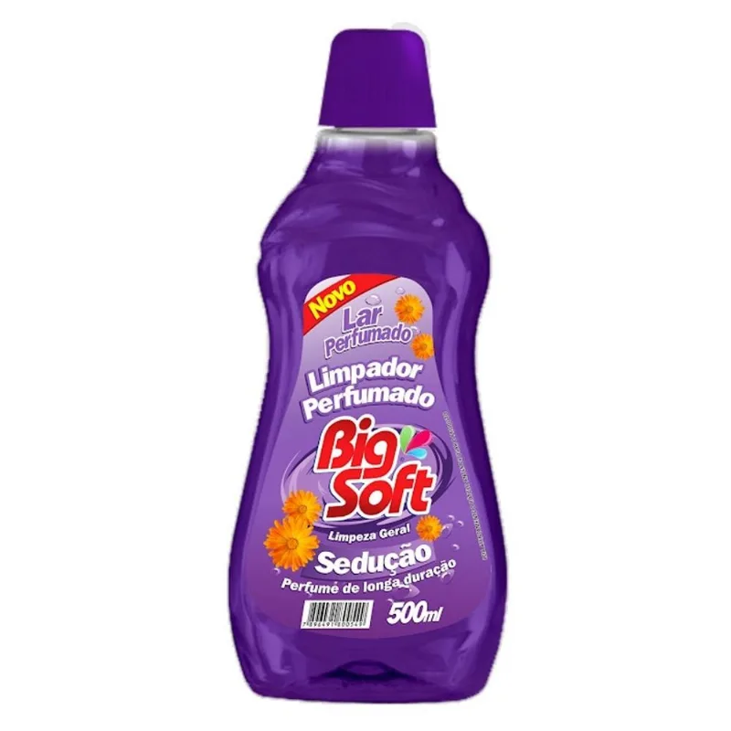 Limpador Perfumado Big Soft Sedução Frasco 500ml