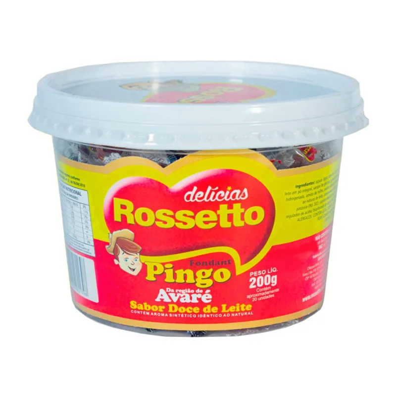 Pingo Sabor Doce de Leite c/20 - Rossetto