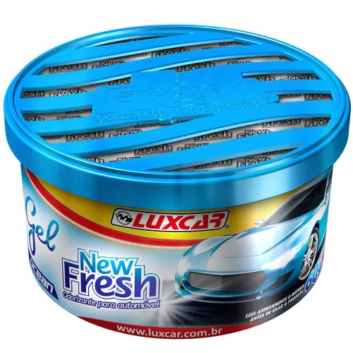 Odorizante New Fresh Luxcar Gel Ocean - LUXCAR - Higiene E Beleza