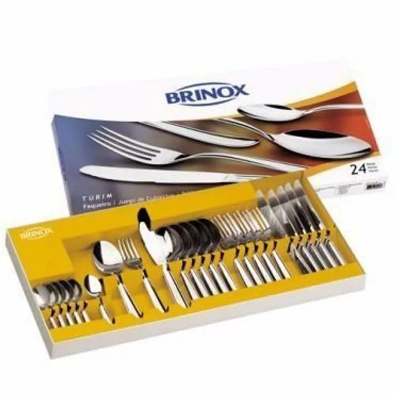 Faqueiro 24 Peças Inox Turim Brinox