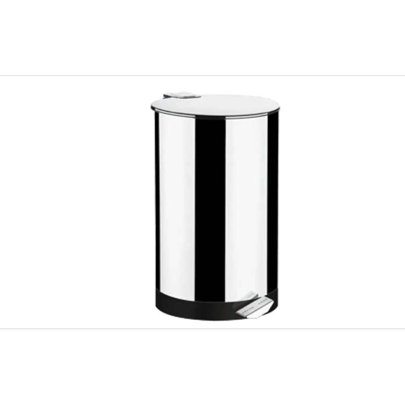 Lixeira Inox Pedal 40 Litros - Decorline Lixeiras Ø 37 x 51 cm - Brinox
