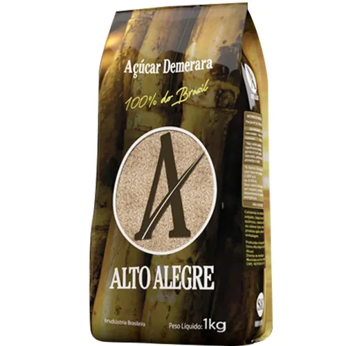 Acucar Demerara Alto Alegre 1kg - ALTO ALEGRE - Mercearia