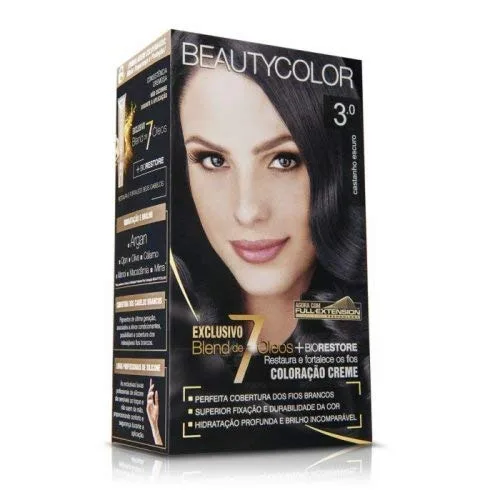 Creme Tonalizante Beauty Color 3.0 - BEAUTY COLOR - Higiene E Beleza