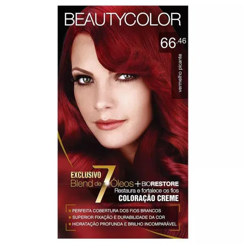 Beauty Color N 66 46 Vermelho Picante - BEAUTY COLOR