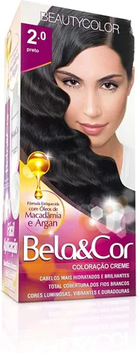 Tint Bela Cor Mini 2.0 Preto - BELA&COR - Higiene E Beleza
